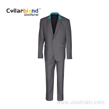 Gray reception hotel restaurant manager uniform suits